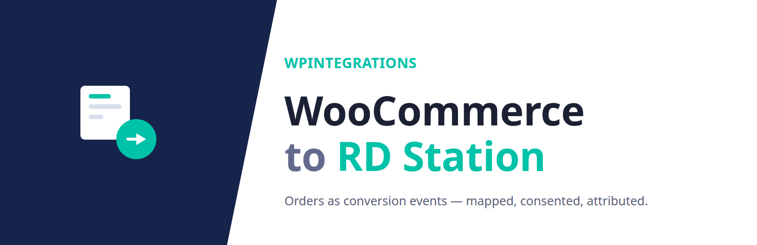 WordPress 外掛 WPIntegrations Connector with RD Station for WooCommerce 的封面圖片