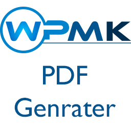 WPMK PDF Generator Icon