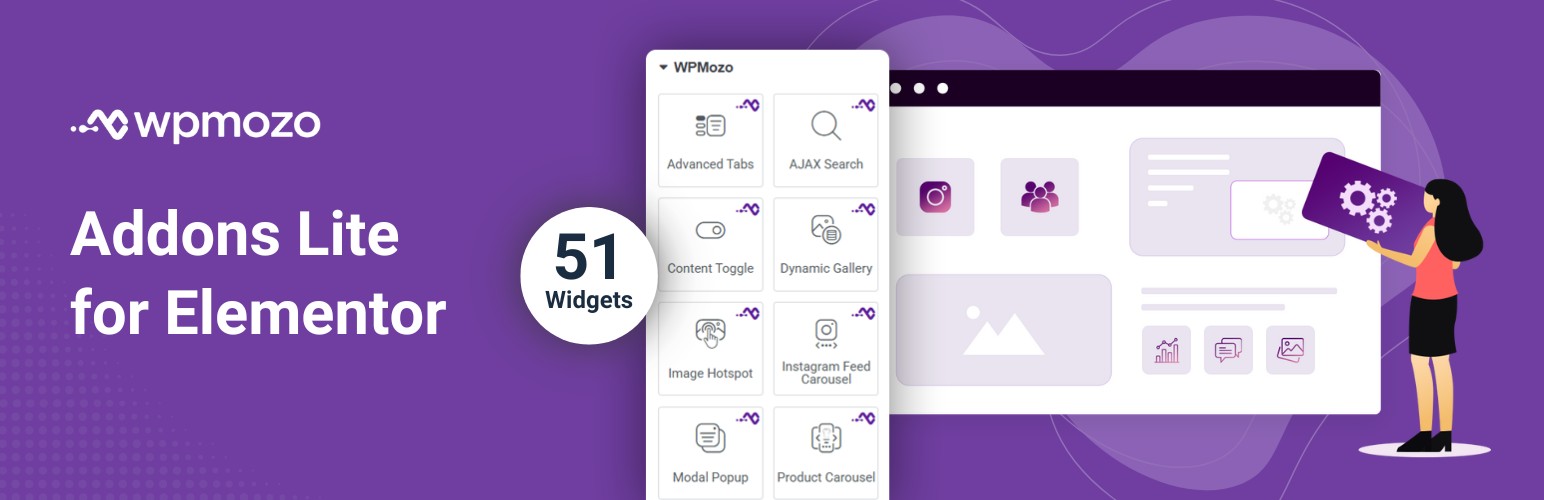 WPMozo Addons Lite for Elementor