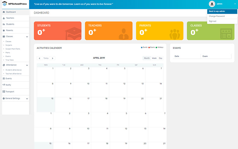 School-Dashboard