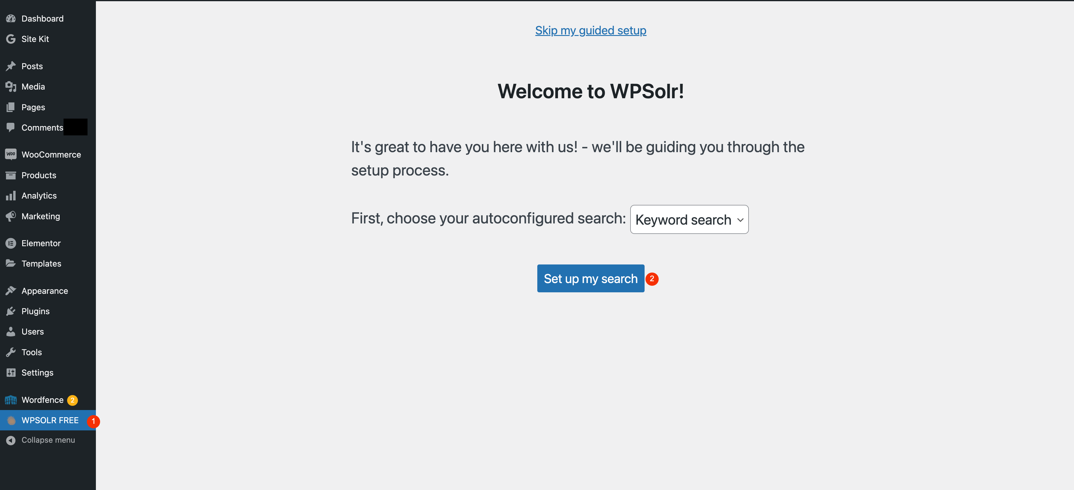 Self-hosted or managed search, proven to scale with millions of posts | WPSolr free - Screenshot 1