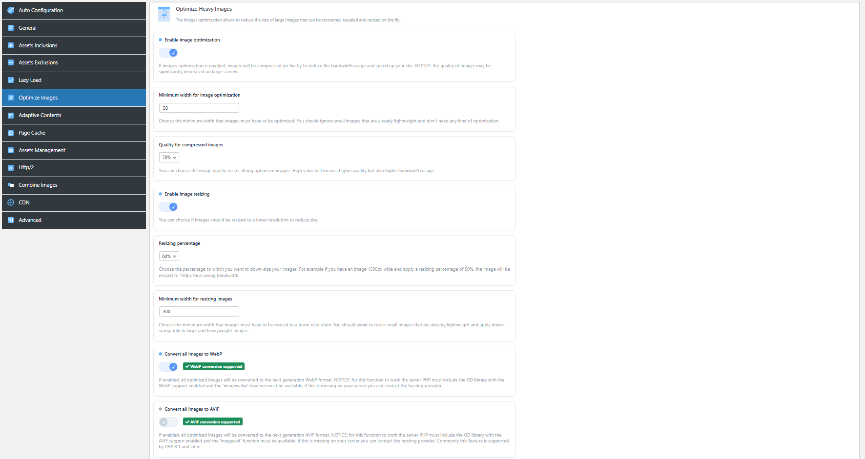 WPSpeed - Screenshot 2