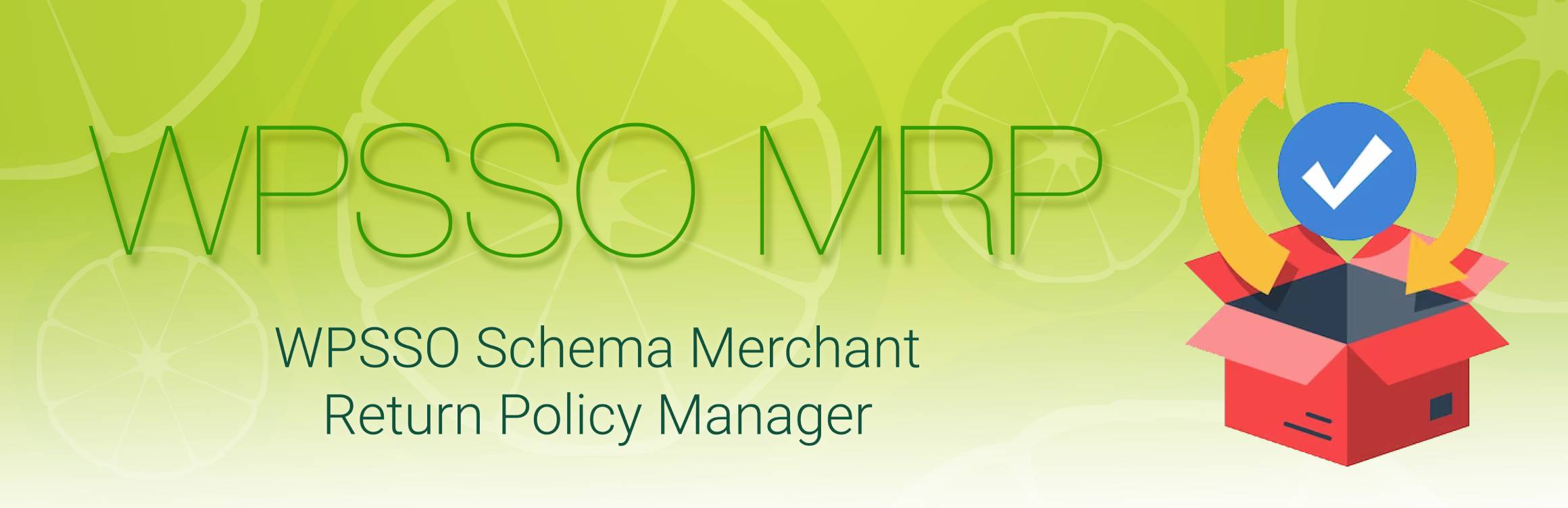 WPSSO Schema Merchant Return Policy Manager