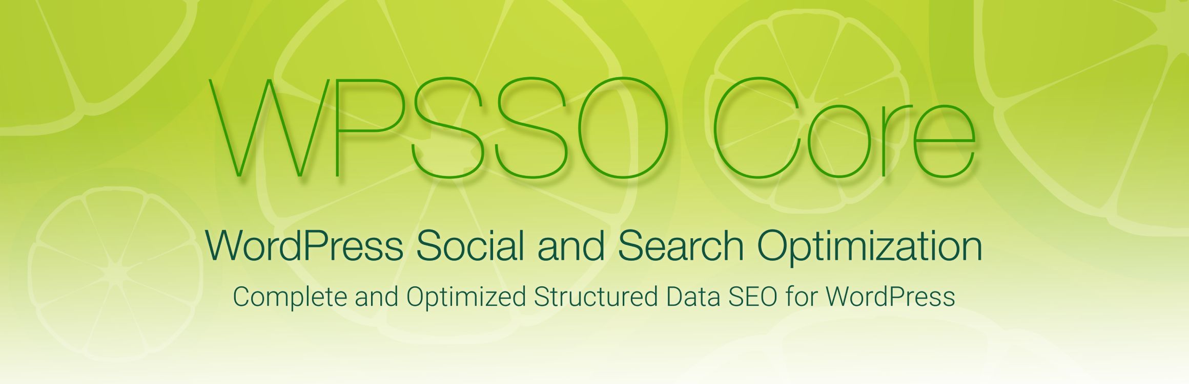 WordPress 外掛 WPSSO Core – Complete and Optimized Structured Data SEO 的封面圖片。