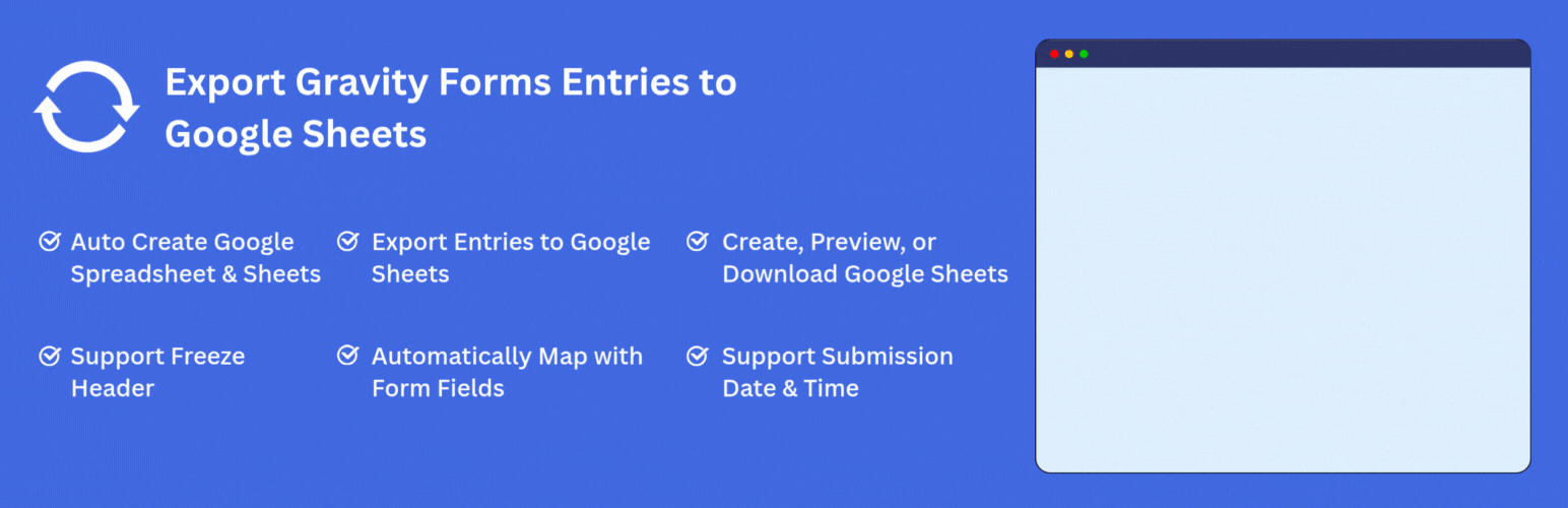 Export Gravity Forms Entries to Google Sheets