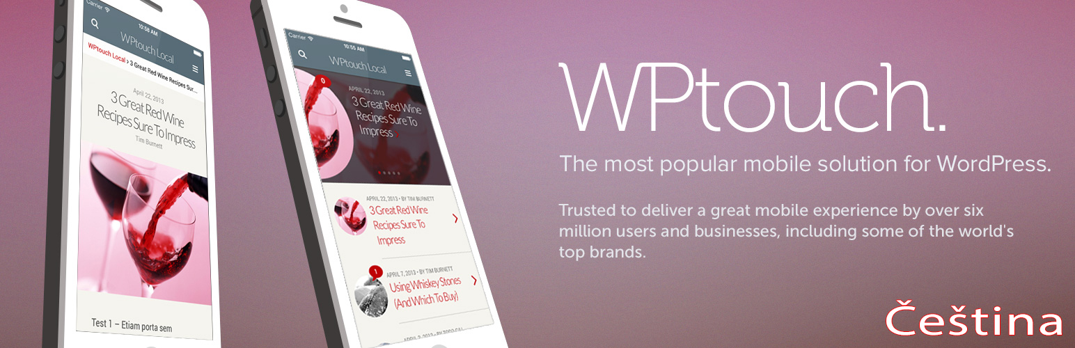 WPtouch čeština