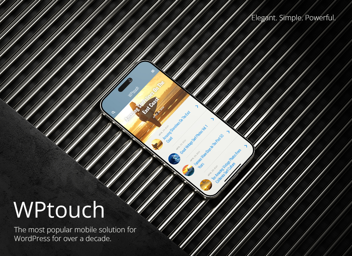 WPtouch – Make your WordPress Website Mobile-Friendly Screenshot