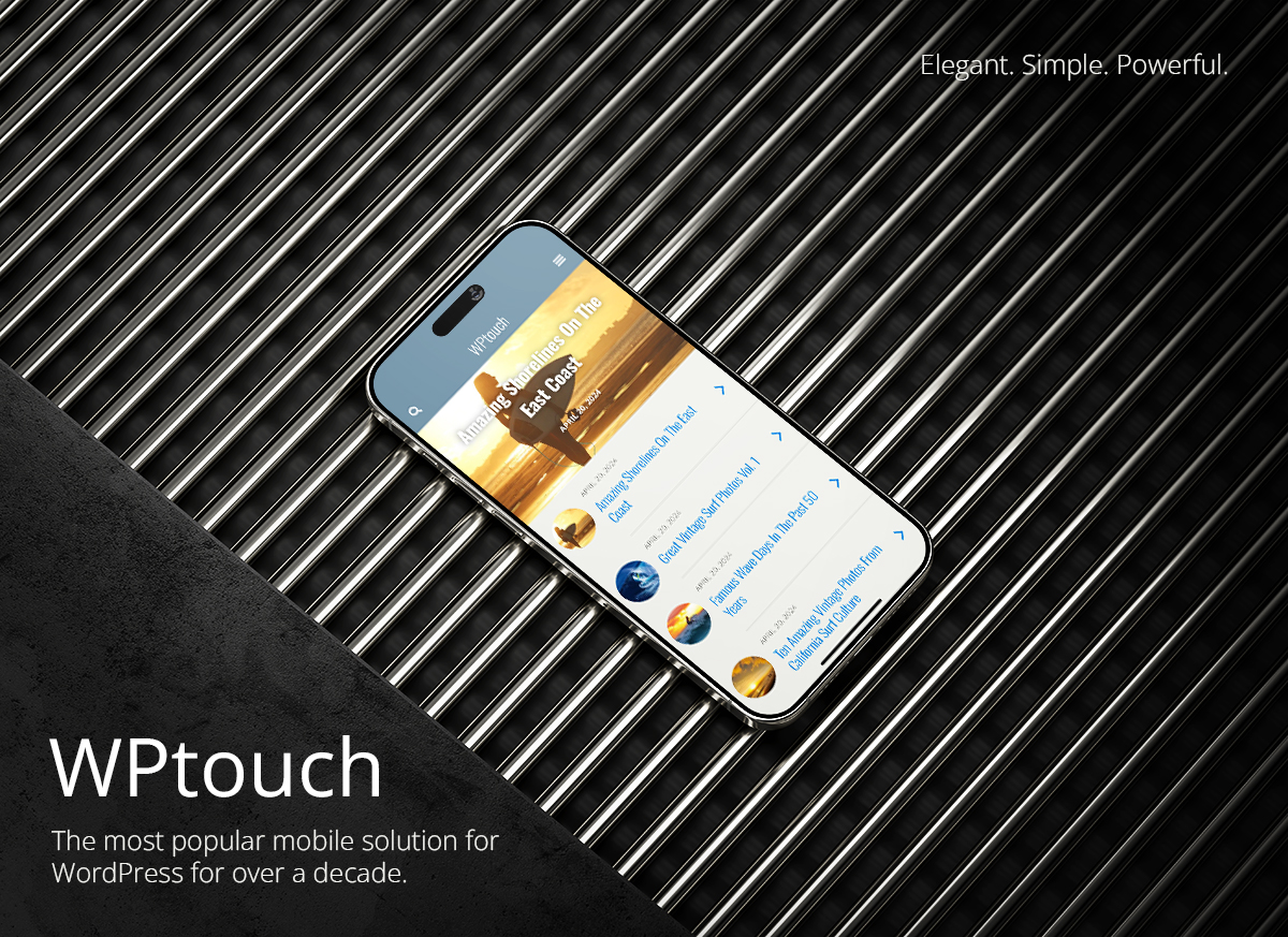 WPtouch – Make your WordPress Website Mobile-Friendly