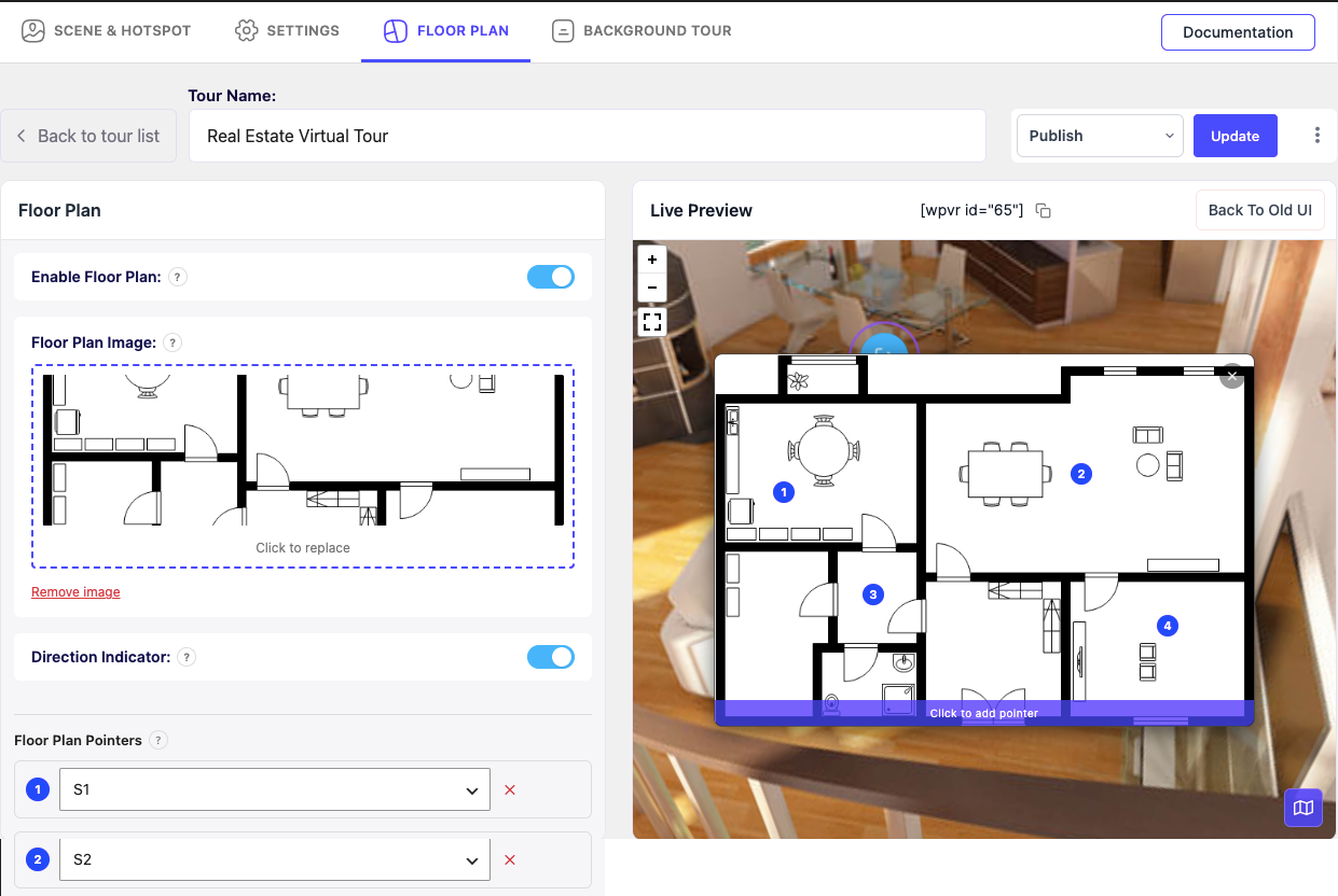 Add Interactive Floor Plans to Your Virtual Tour