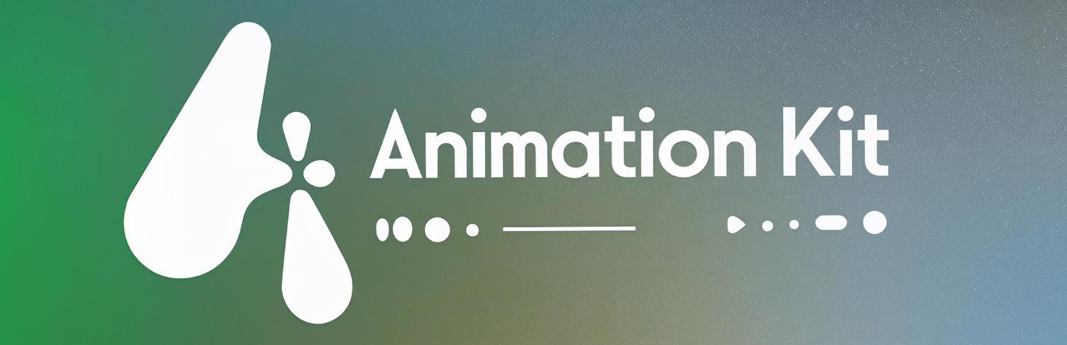 WordPress 外掛 Animation Kit – Animated Background Effects Toolkit 的封面圖片