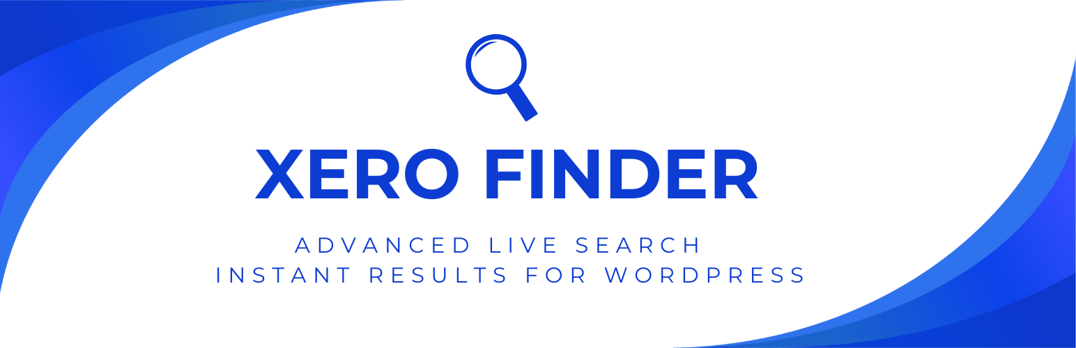 Xero Finder – Advanced Live Search & Instant Results for WordPress