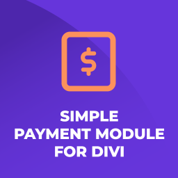 Simple Payment Module for Divi