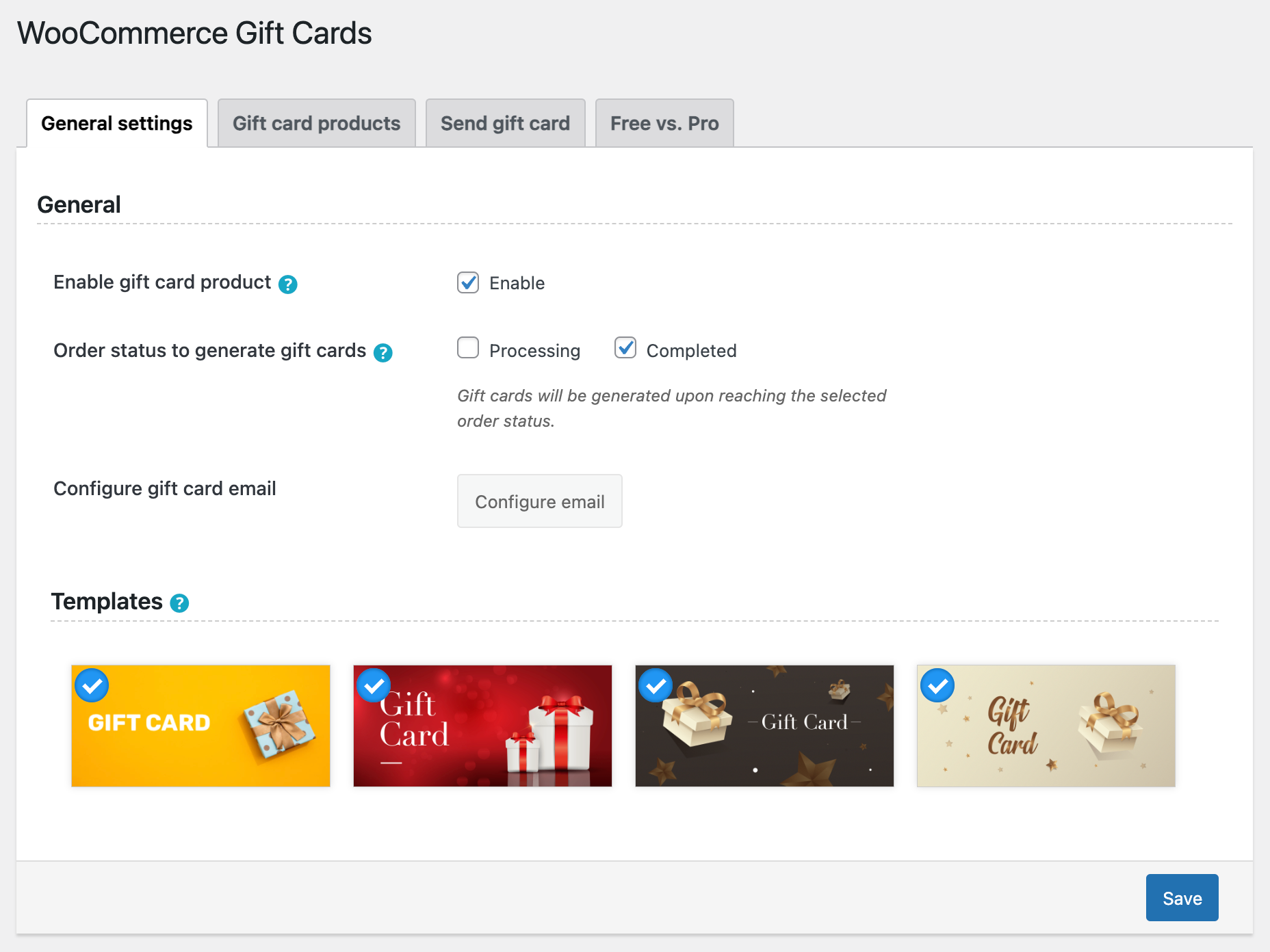 WebToffee Gift Cards for WooCommerce