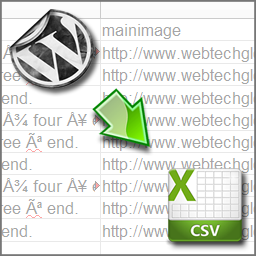 WTG CSV Exporter Beta for WordPress logo