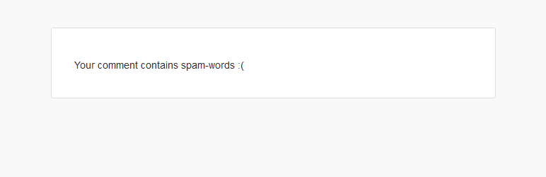 WU – Block comments