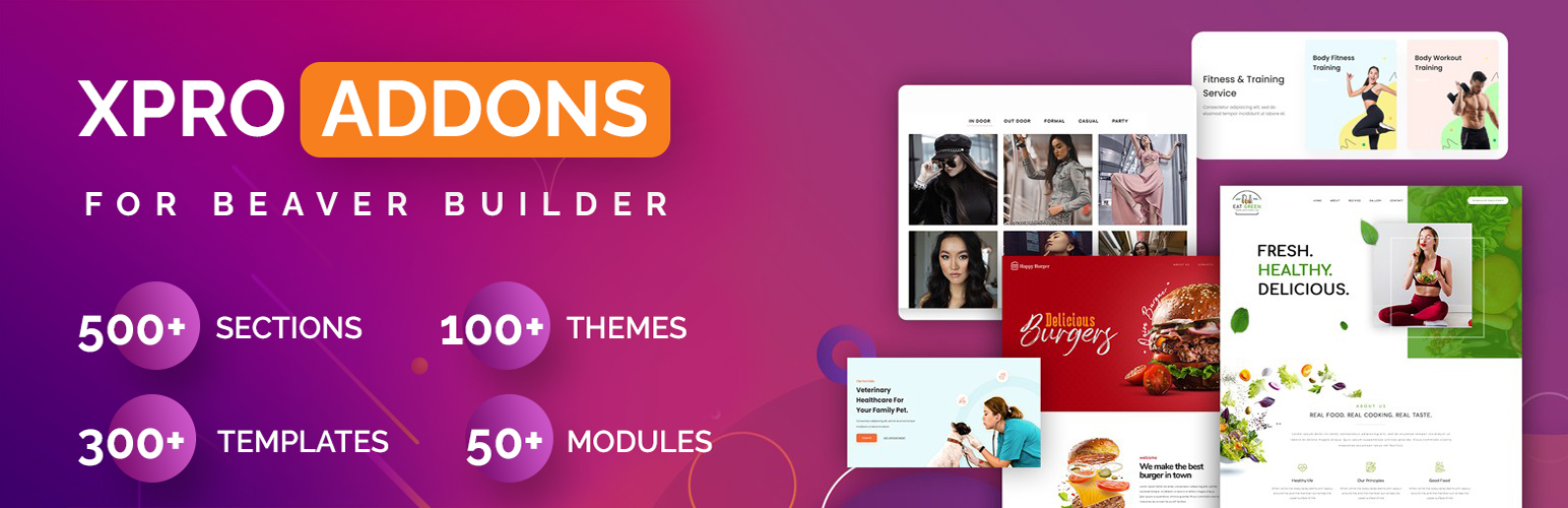 WordPress 外掛 Xpro Addons For Beaver Builder – Lite 的封面圖片。