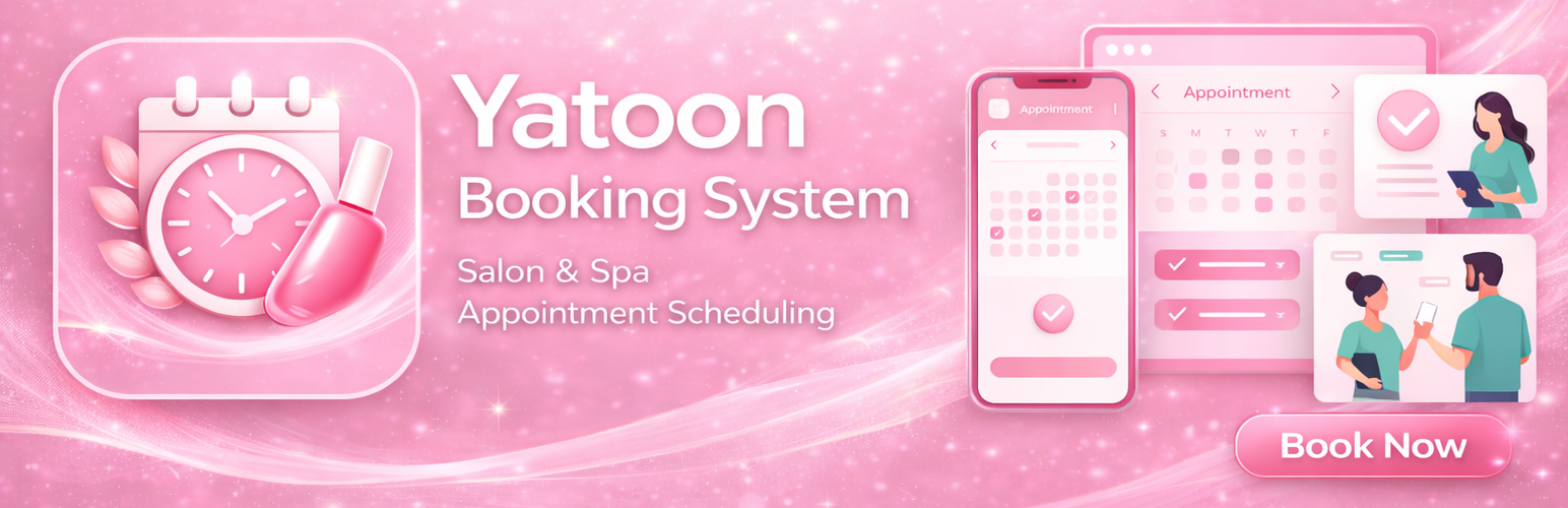 WordPress 外掛 Yatoon Appointment Booking for Salons & Spas with AI Assistant 的封面圖片