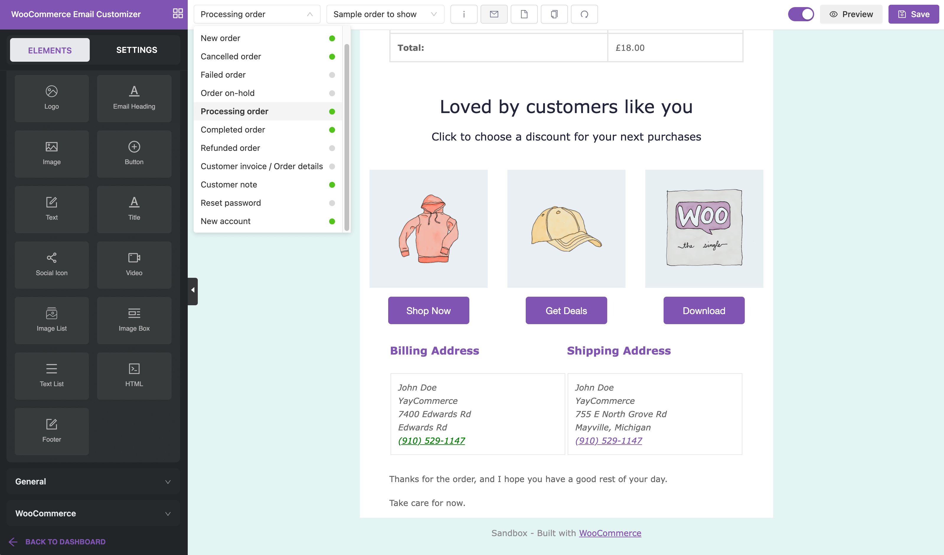 YayMail &#8211; WooCommerce Email Customizer