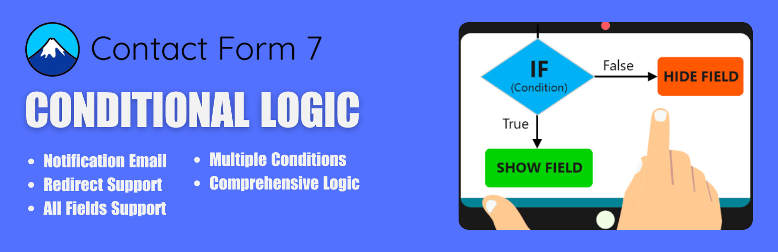 Conditional Logic Emails and Fields for Contact Form 7