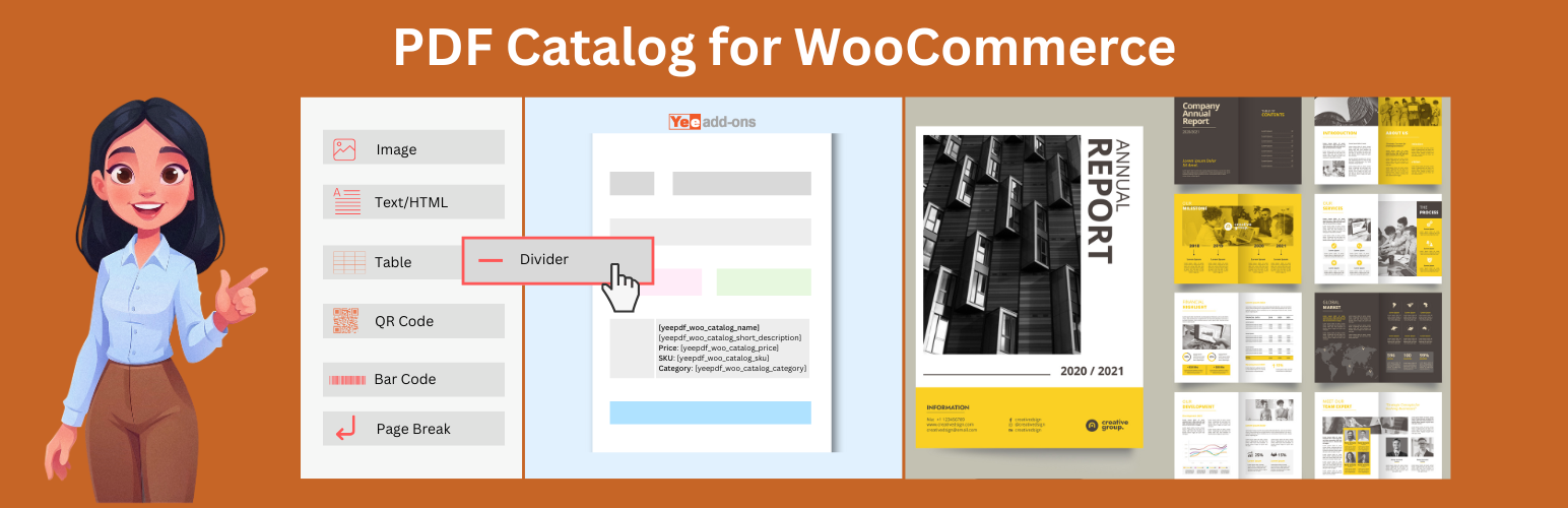 PDF Catalog for WooCommerce + Drag And Drop Template Builder