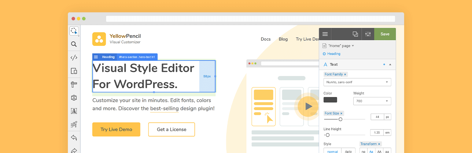 yellow-pencil-visual-theme-customizer