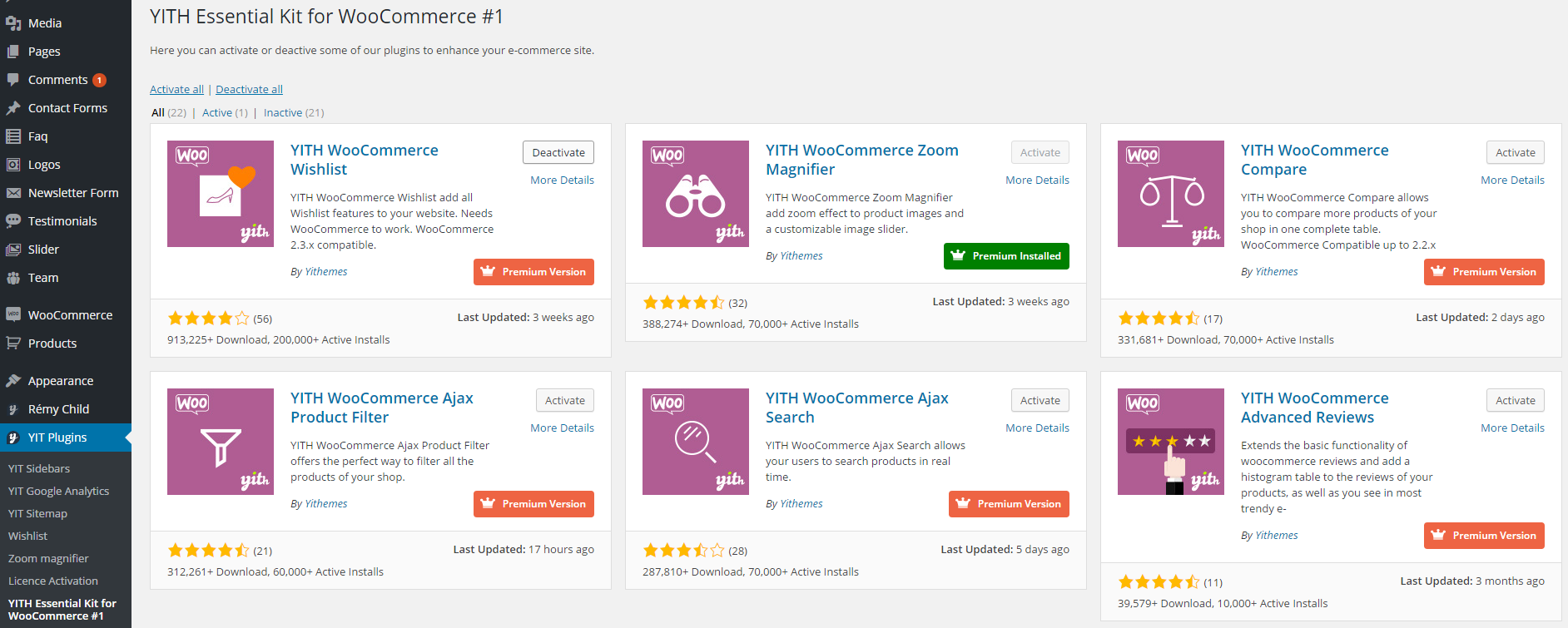 YITH Essential Kit for WooCommerce #1