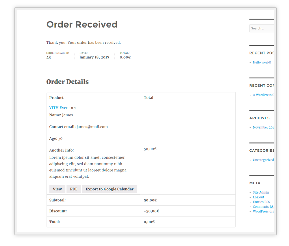 yith event tickets for woocommerce wordpress org