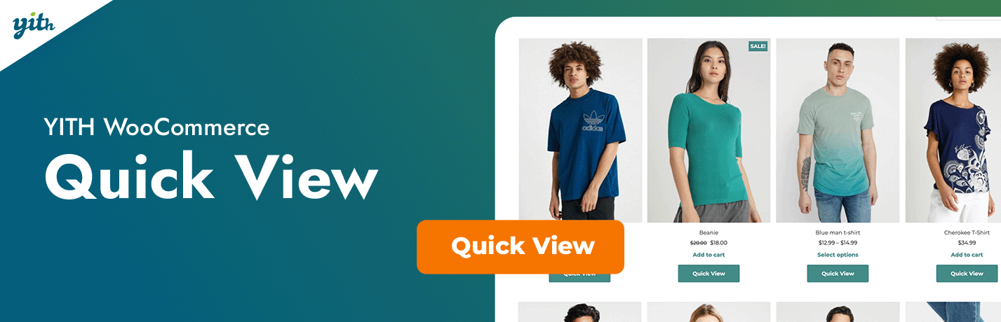 WordPress 外掛 YITH WooCommerce Quick View 的封面圖片。