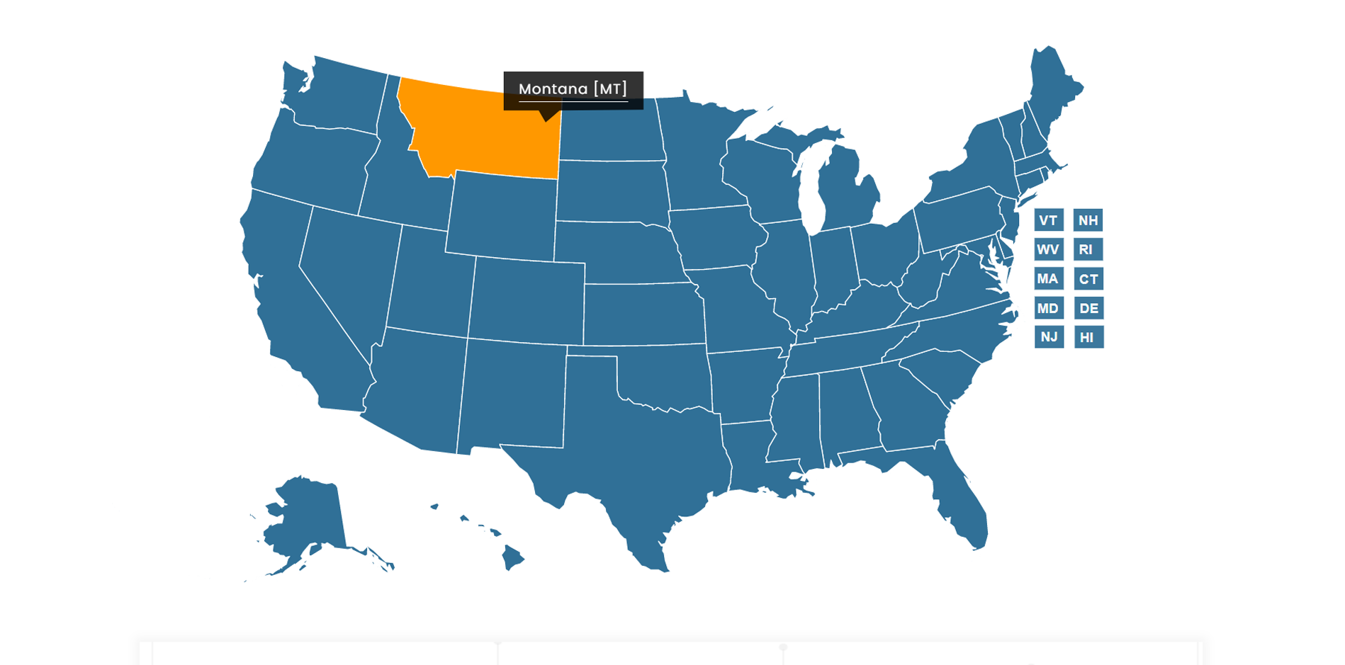 Display map on the page