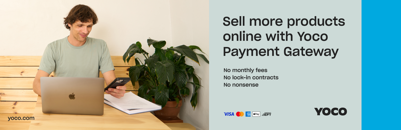 WordPress 外掛 Yoco Payments 的封面圖片。