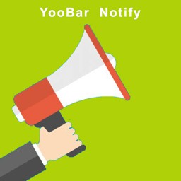 YooBar &#8211; Creating top bar and footer bar for website notification, advertisement, announcement, promotion Icon