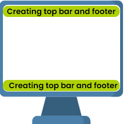 Top and footer bars for announcements, notifications, advertisements, promotions &#8211; YooBar