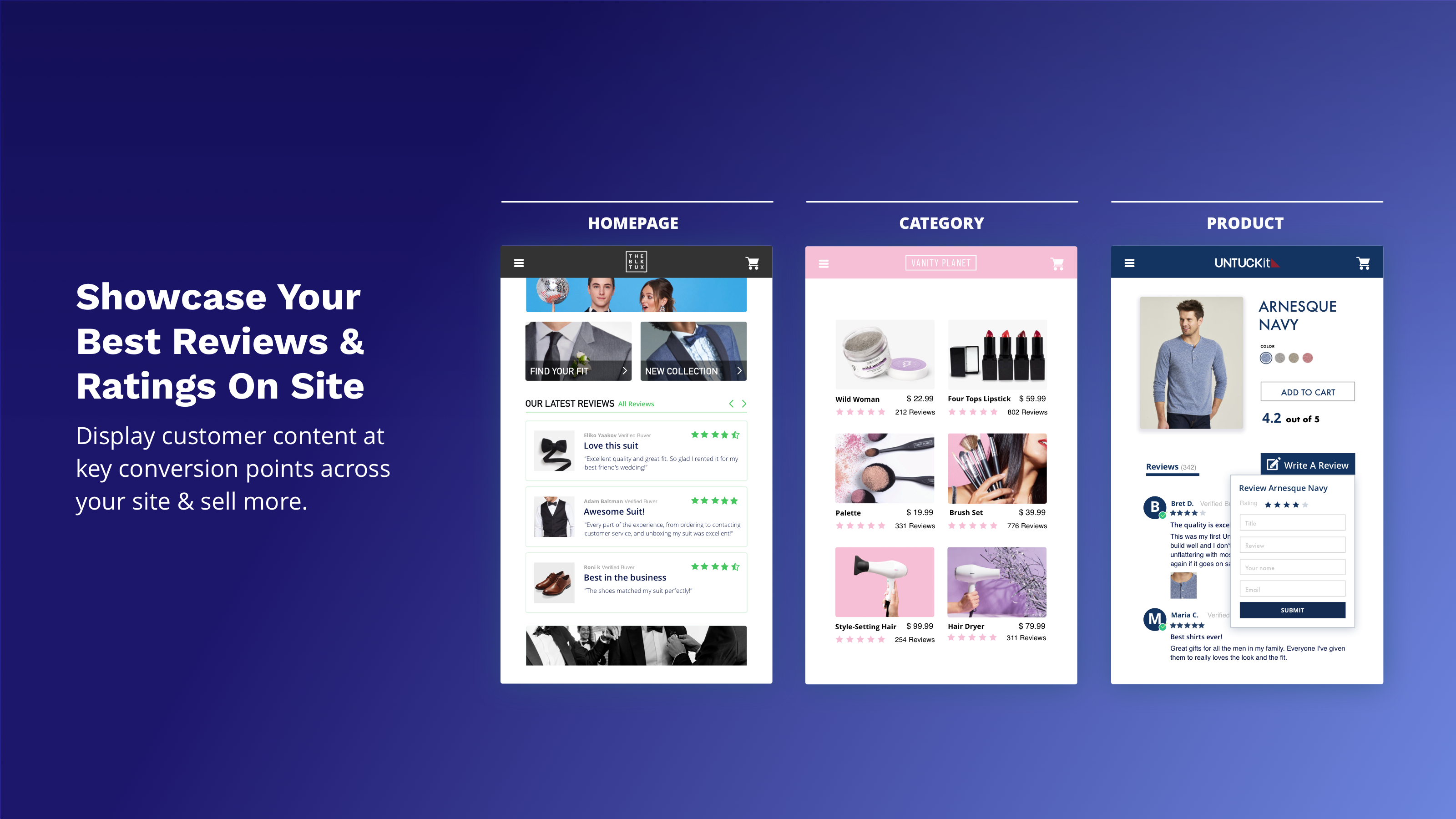 Yotpo Commerce Marketing Platform product features