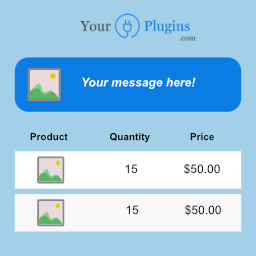 Conditional Cart Messages for WooCommerce &#8211; YourPlugins.com Icon