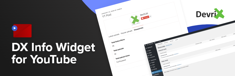 youtube-information-widget
