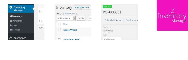 Zintory – Inventory Manager