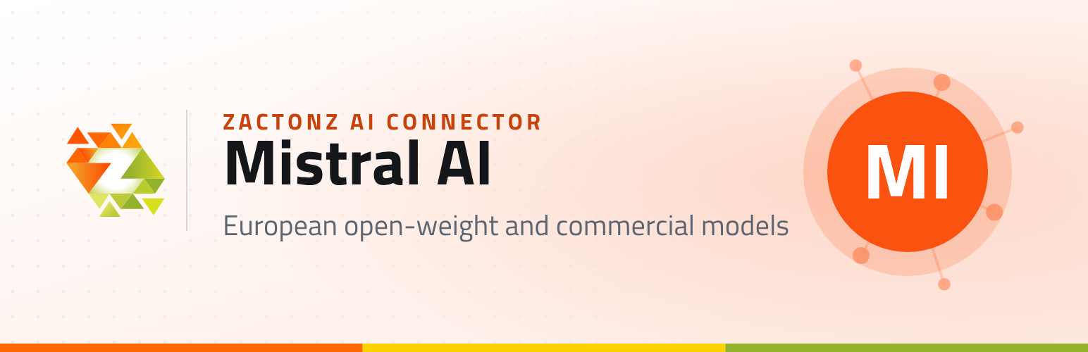 Zactonz AI Connector for Mistral AI preview
