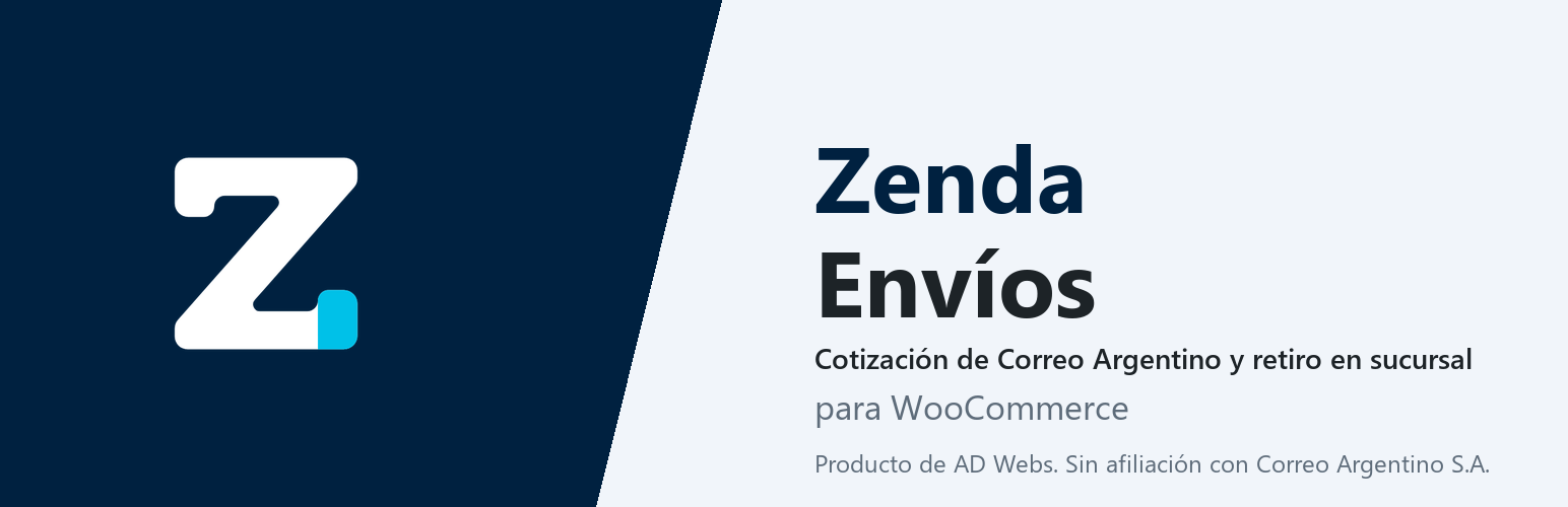 Zenda Envíos Correo Argentino for WooCommerce