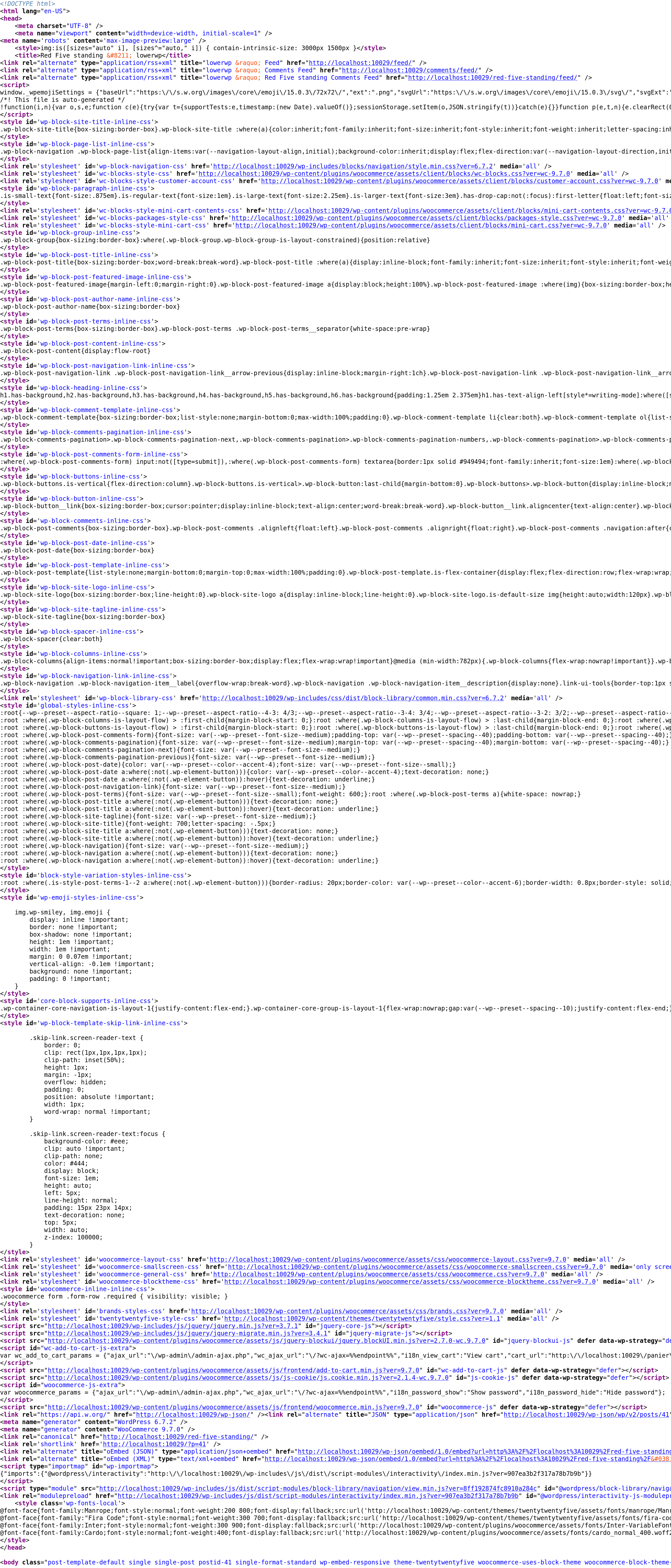 Website head without ZenPress.