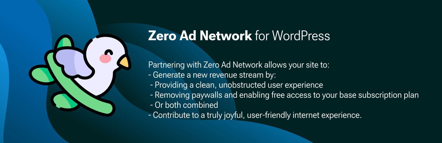 WordPress 外掛 Zero Ad Network 的封面圖片