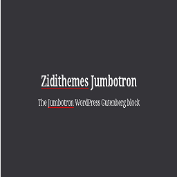 Zidithemes Jumbotron logo