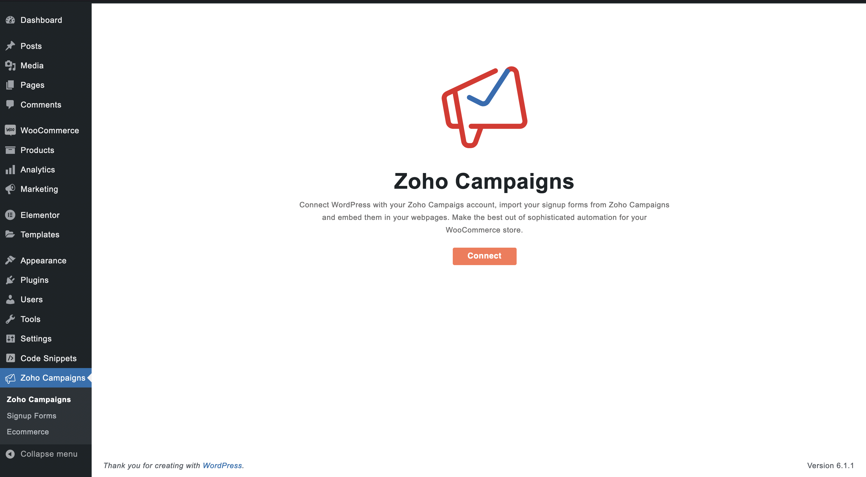 Welcome Page