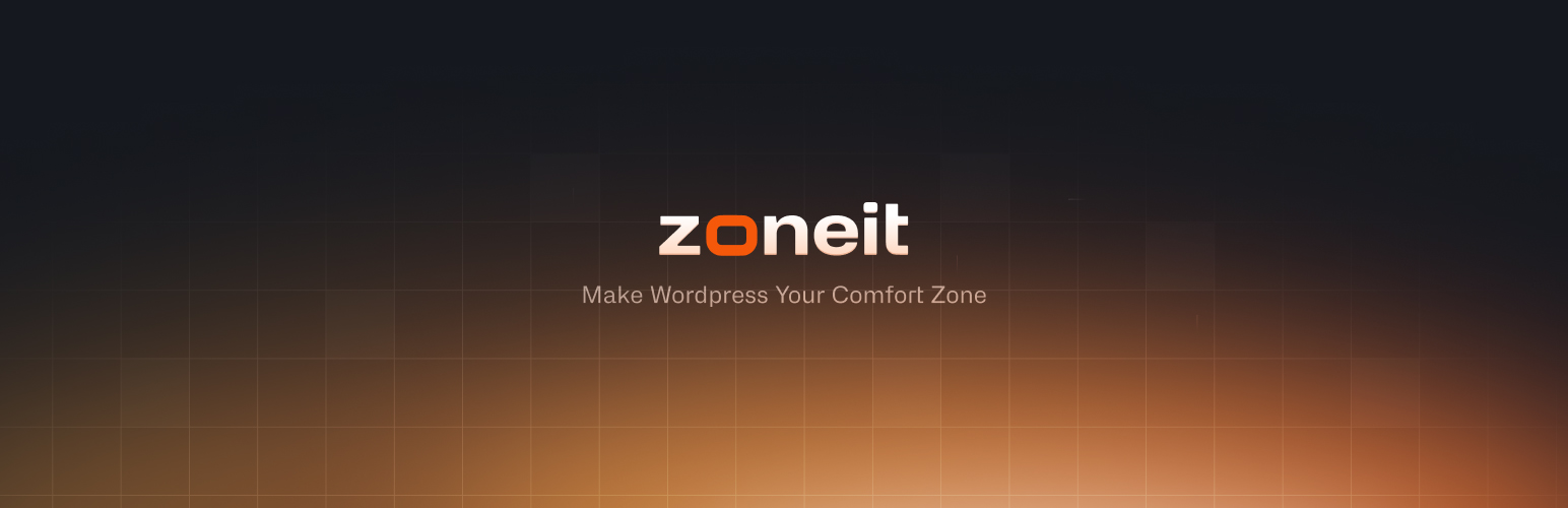 WordPress 外掛 Zoneit Backup 的封面圖片。