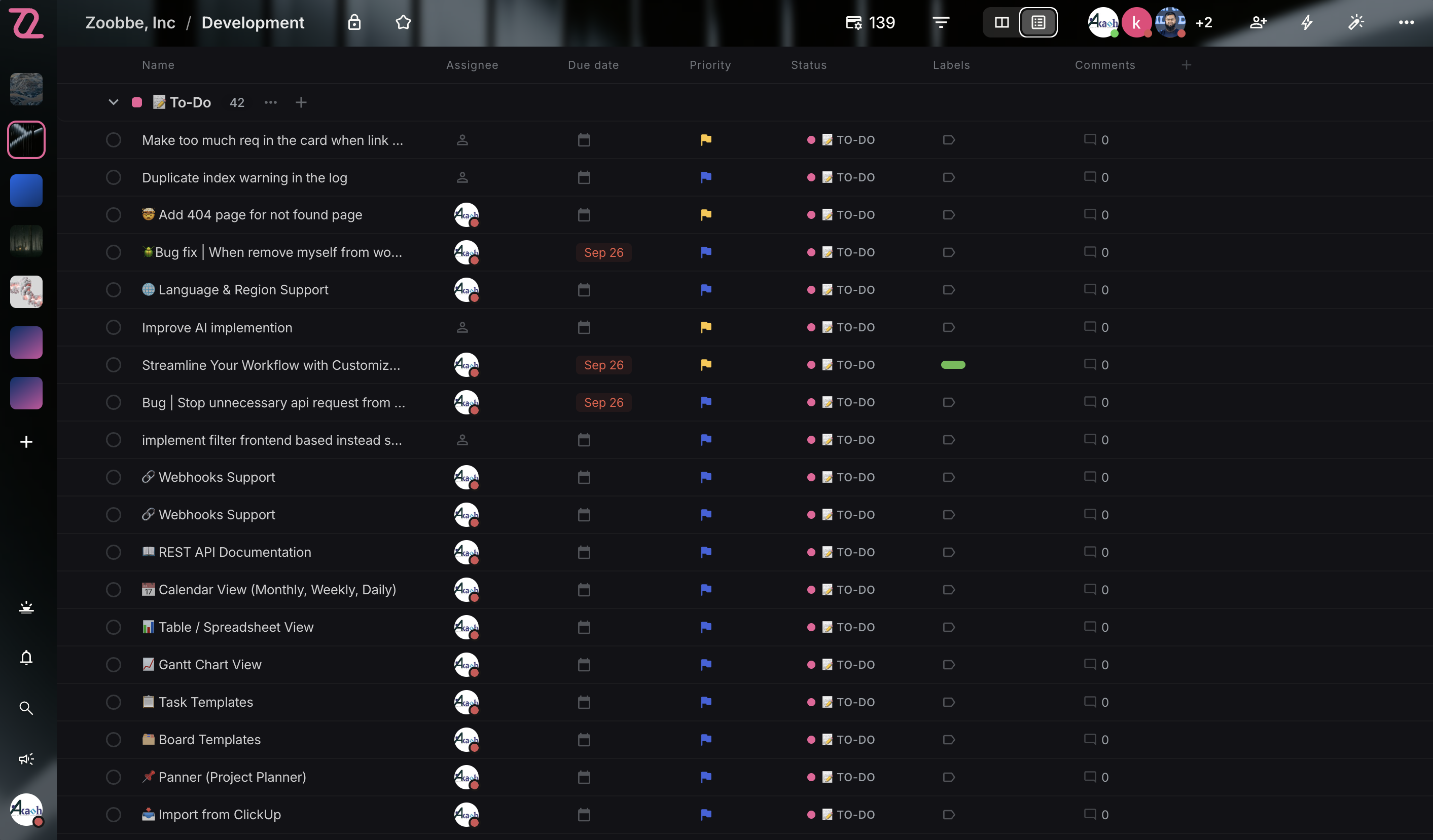Zoobbe – Project Management &amp; Kanban Boards