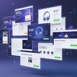 Zyflora landing page templates Icon