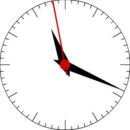 The default clock.